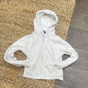H&M Cream Zip-Up Jacket